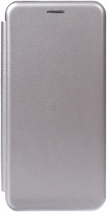 - TOTO Book Rounded Leather Case Huawei Y5 2018 Gray #I/S