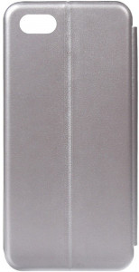 - TOTO Book Rounded Leather Case Huawei Y5 2018 Gray #I/S 3