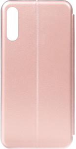 - TOTO Book Rounded Leather Case Samsung Galaxy A70 Rose Gold #I/S 3