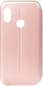 - TOTO Book Rounded Leather Case Xiaomi Redmi 6 Pro Rose Gold #I/S 3