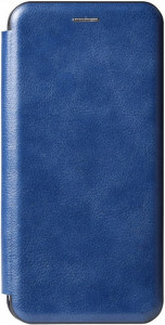 - TOTO Book Rounded Leather Case Xiaomi Redmi 7 Navy Blue #I/S