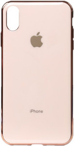 - TOTO Electroplate TPU Case Apple iPhone X/XS Rose Gold #I/S