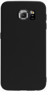 - TOTO 1mm Matt TPU Case Samsung Galaxy S6 Black #I/S