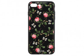   TPU WK WPC-061  iPhone 7 8 Plus Flowers RD/BK (681920359821)