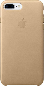 - Apple Leather Case iPhone 7/8 plus Gold