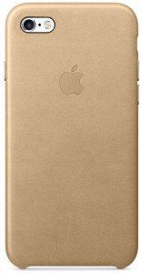 - Apple Leather Case iPhone 6/6S Coffee