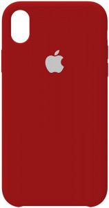 - Apple Silicone Case iPhone XR China Red