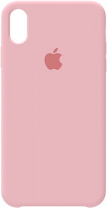 - Apple Silicone Case iPhone XS Max Rose Pink