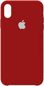 - Apple Silicone Case iPhone X/XS China Red