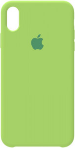 - Apple Silicone Case iPhone X/XS Green