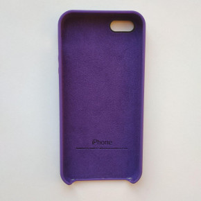   Apple Silicone Case  iPhone 5, 5S, SE Ultra Violet 4