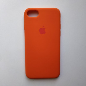   Apple Silicone Case  iPhone 7, 8 Orange 5