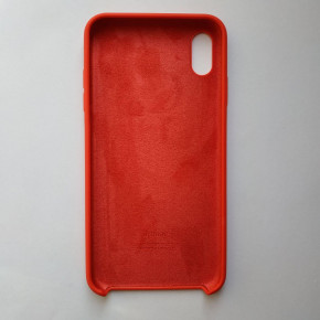   Apple Silicone Case iPhone XS Max Red 3