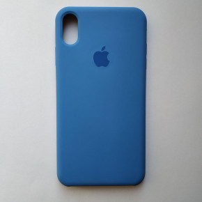   Apple Silicone Case iPhone XS Max Vivid blue 3