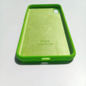  Silicone Case  Apple iPhone XS Max Dark Green 4