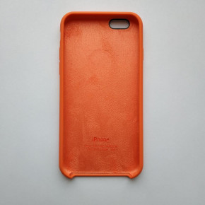   Apple Silicone Case  iPhone 6, 6S Orange 3