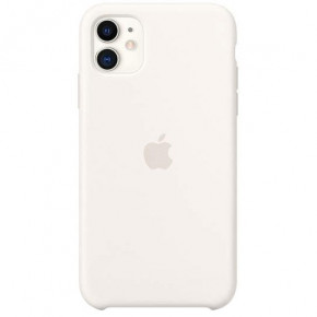  Apple iPhone 11 Silicone Case White (MWVX2) 3