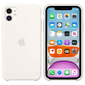  Apple iPhone 11 Silicone Case White (MWVX2) 4