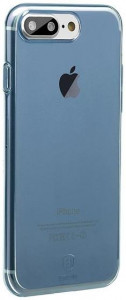  Baseus Simple Series Case Apple iPhone 8 Plus/7 Plus Clear Blue (ARAPIPH7P-C03) 3