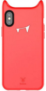   TPU Baseus Devil Baby  iPhone X Red (ARAPIPHX-XM09)