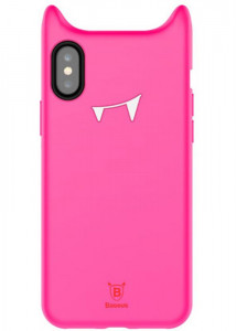   TPU Baseus Devil Baby  iPhone X Rose (ARAPIPHX-XM0R)