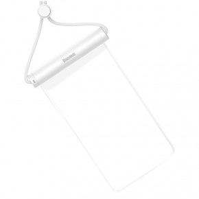   Baseus Cylinder Slide-cover Waterproof Bag White ACFSD-E02