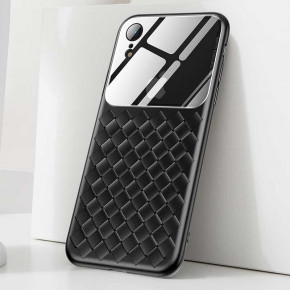  Baseus Glass and Weaving Case Apple iPhone XR Black 4