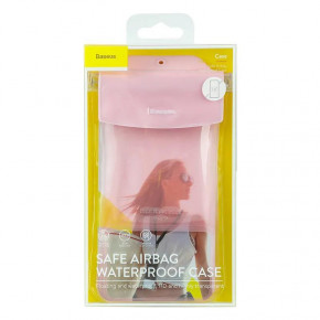   Baseus Safe Airbag Waterproof Case Pink 5