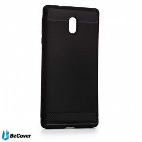  Carbon Series BeCover  Nokia 3 Black (701800)