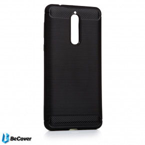  Carbon Series BeCover  Nokia 8 Black (701809)