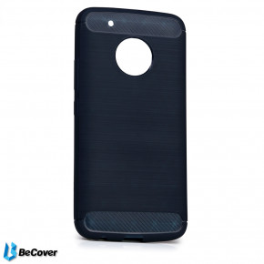  Carbon Series BeCover  Motorola Moto G5 Plus (XT1685) Deep Blue (701814)