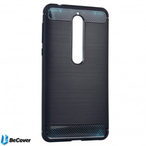  Carbon Series BeCover  Nokia 6.1 / 6 2018 Deep Blue (701985)