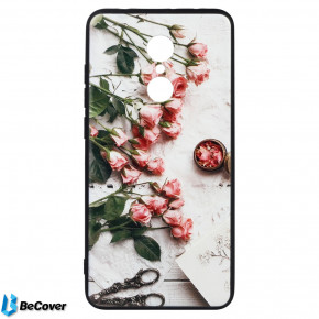  3D Print BeCover Xiaomi Redmi 5 Scattered roses (702032) 5