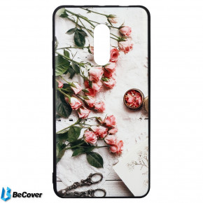  3D Print BeCover  Xiaomi Redmi Note 4X Scattered roses (702107)