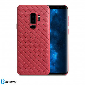  TPU Leather Case BeCover Samsung Galaxy S9+ SM-G965 red (702311)