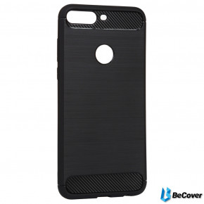  Carbon Series BeCover Huawei Y7 Prime 2018 Black (702477) 4