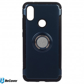 Magnetic Ring Stand BeCover Xiaomi Mi A2 / Mi6x Deep Blue (702561)