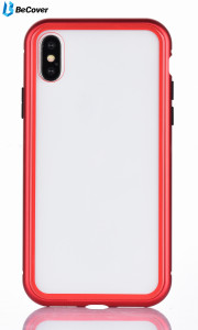  Magnetite Hardware BeCover  Apple iPhone X Red (702694)