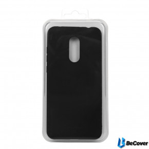  Matte Slim TPU BeCover  Xiaomi Redmi 5 Plus Black (702725)