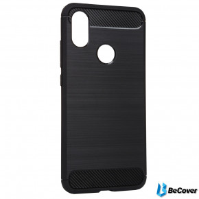  Carbon Series BeCover Xiaomi Redmi Note 6 Pro Black (702791)