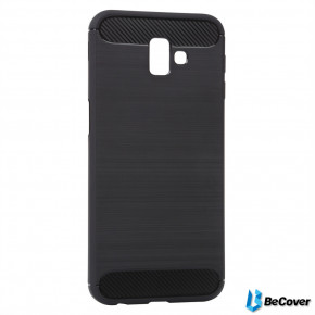  Carbon Series BeCover Samsung Galaxy J6 Plus 2018 SM-J610 Black (703008)