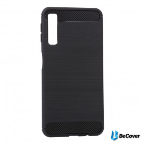  Carbon Series BeCover Samsung Galaxy A7 2018 SM-A750 Black (703009)