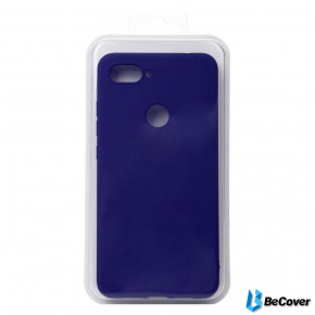  Matte Slim TPU BeCover Xiaomi Mi 8 Lite Blue (703011)