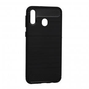  Carbon Series BeCover Samsung Galaxy M20 SM-M205 Black (703395)