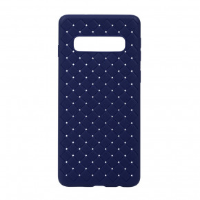  TPU Leather Case BeCover Samsung Galaxy S10 SM-G973 Blue (703495)