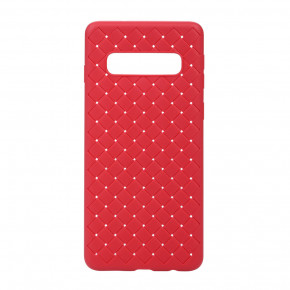  TPU Leather Case BeCover Samsung Galaxy S10 SM-G973 Red (703496)