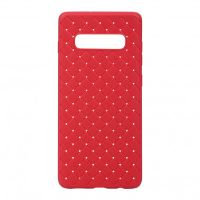  TPU Leather Case BeCover Samsung Galaxy S10 Plus SM-G975 Red (703502)