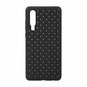  TPU Leather Case BeCover Huawei P30 Black (703503) 3