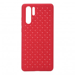  TPU Leather Case BeCover Huawei P30 Pro Red (703508)