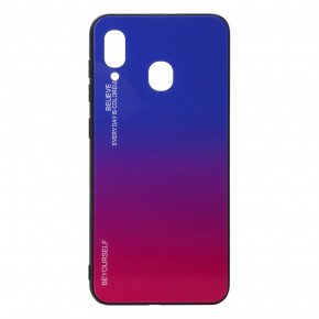  Gradient Glass BeCover  Samsung Galaxy A30 2019 SM-A305 Blue-Red (703550)